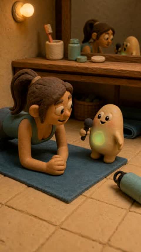 Claymation production still